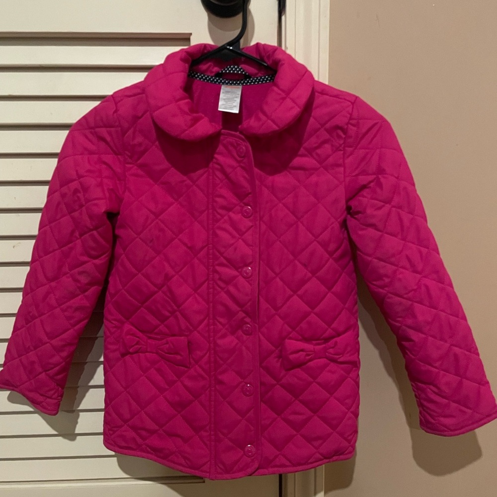 Gymboree Fuchsia Quilted Kids Puffer Jacket